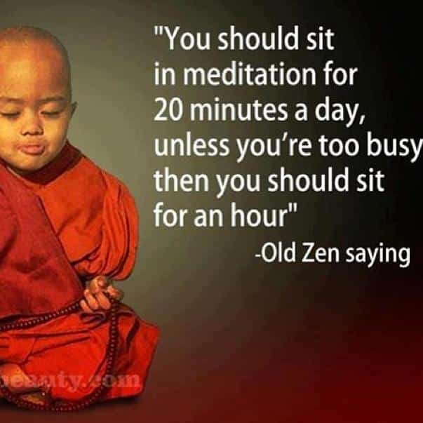Silent Retreat - Providence Holistic Counseling Services - you should sit for twenty minutes per day Zen saying Meditation